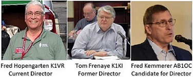 ARRL NE Director Candidates